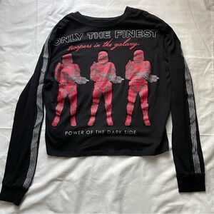 Star Wars Troopers Graphic Long Sleeve Shirt, L